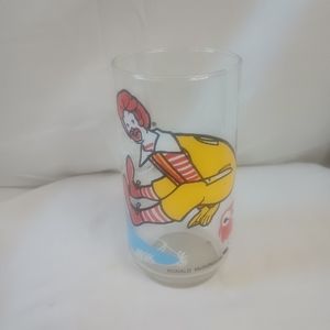 Vintage 1977 McDonald's Collectable glass